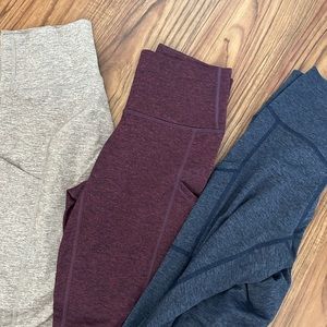 3 Pairs Aerie Leggings
